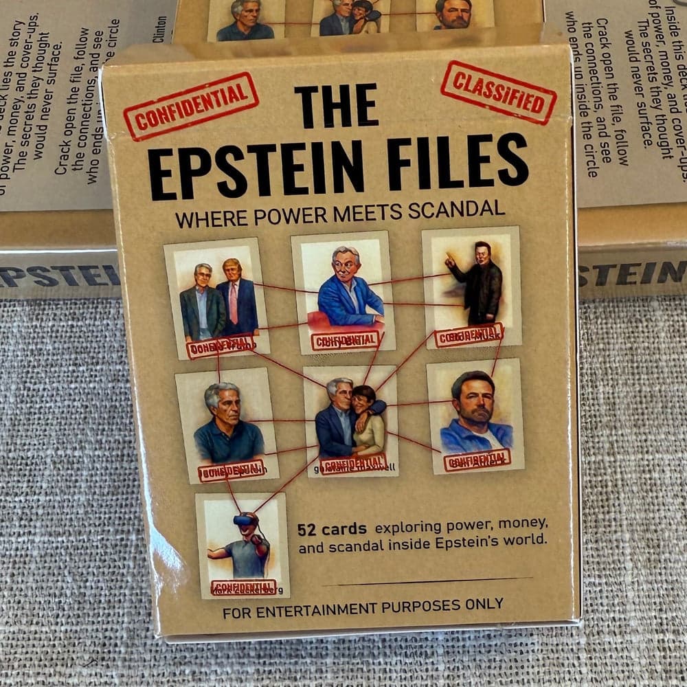The Epstein Files Card Deck