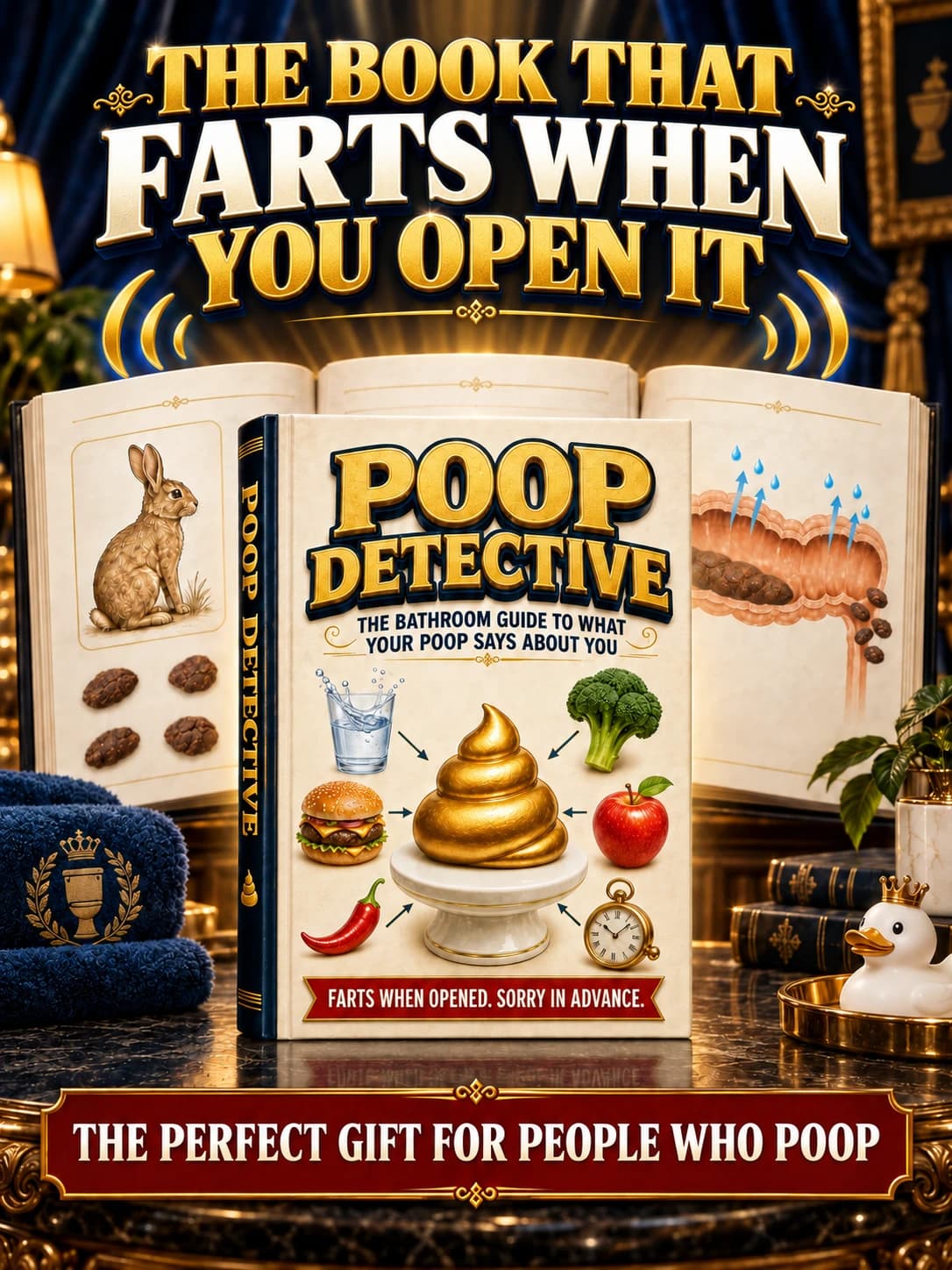 Poop Detective — The Book That Farts